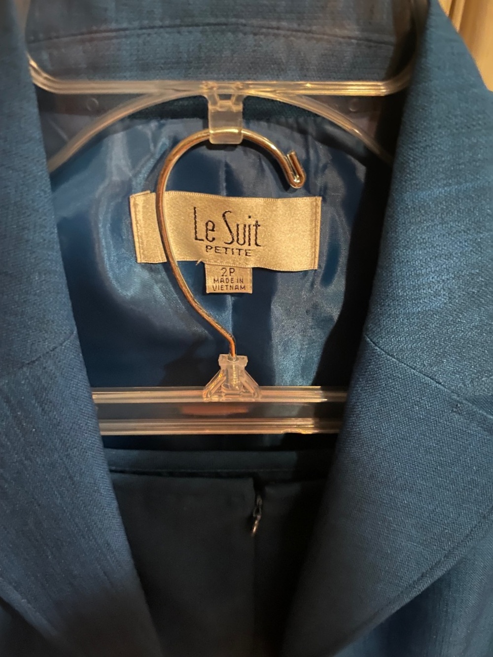 Blue Skirt Suit